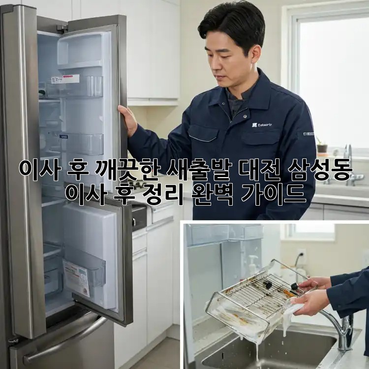 이사 후, 깨끗한 새출발! 대전 삼성동 이사 후 정리 완벽 가이드