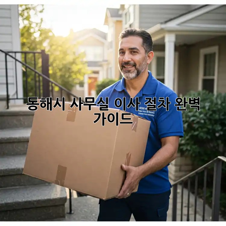 동해시 사무실 이사 절차 완벽 가이드