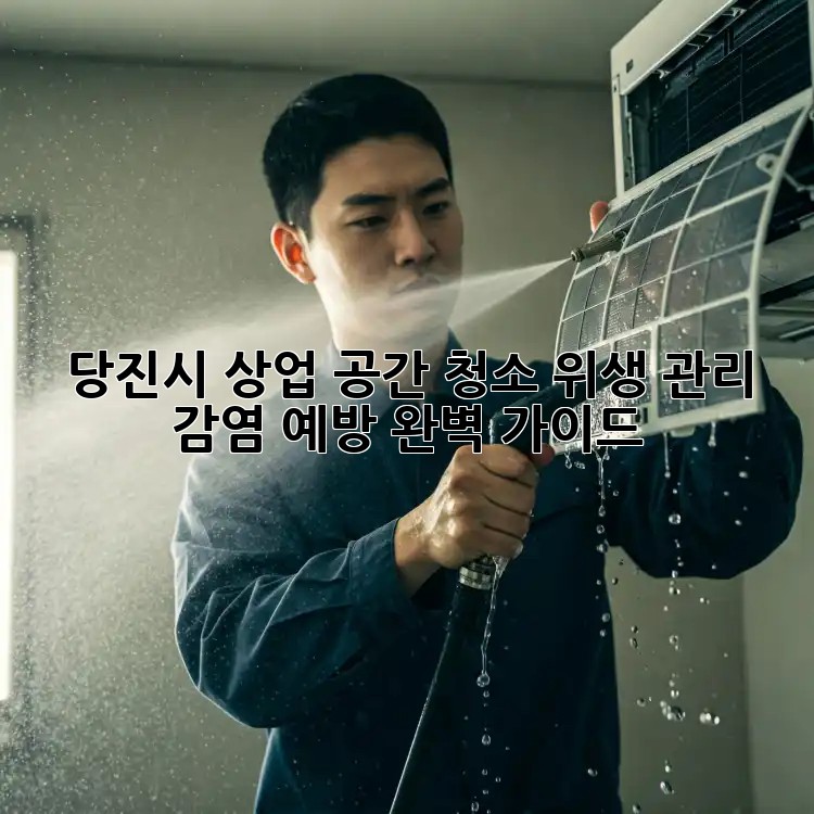 당진시 상업 공간 청소: 위생 관리 & 감염 예방 완벽 가이드