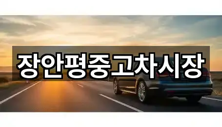 장안평중고차시장