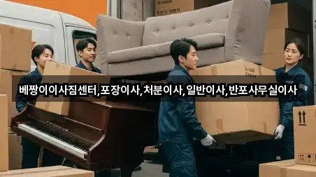 베짱이이사짐센터,포장이사,처분이사,일반이사,반포사무실이사