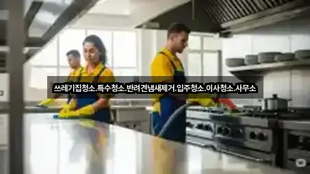 쓰레기집청소.특수청소.반려견냄새제거.입주청소.이사청소.사무소