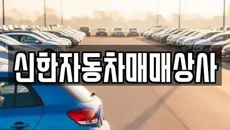 강원 동해시 단봉동 중고차 전문 신한자동차매매상사