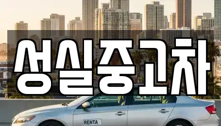 강원특별자치도 속초시 장사동 중고차매매 전문 성실중고차