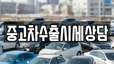 경기 이천시 갈산동 중고차매매 전문 중고차수출시세상담