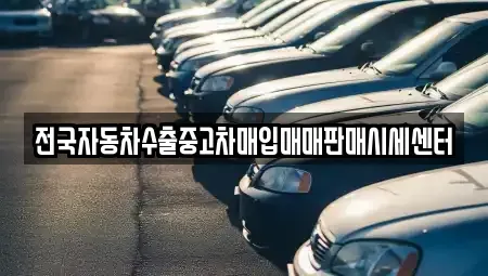 경기 화성시 마도면 중고차 전문 전국자동차수출중고차매입매매판매시세센터