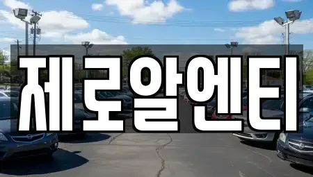 경남 창원시 마산합포구 해운동 렌트카 전문 제로알엔티