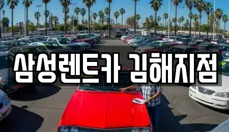 경상남도 김해시 구산동 렌트카 전문 삼성렌트카 김해지점