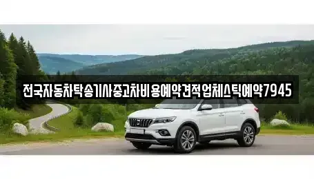 경상남도 김해시 화목동 중고차 전문 전국자동차탁송기사중고차비용예약견적업체스틱예약7945