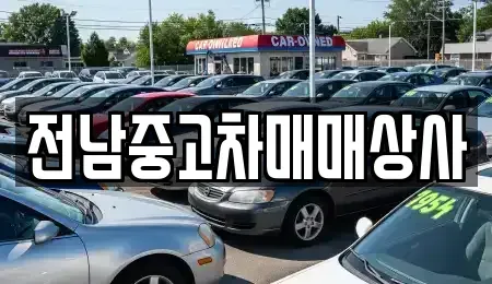 광주 동구 대의동 중고차 전문 전남중고차매매상사