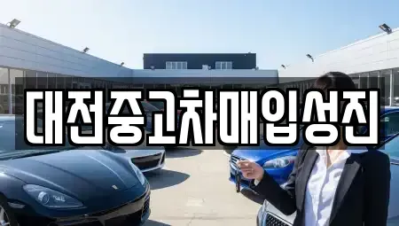 대전 서구 중고차매입 전문 대전중고차매입성진