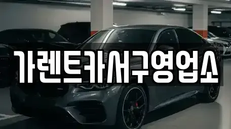 부산광역시 서구 암남동 렌트카 전문 가렌트카서구영업소