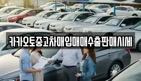 서울 종로구 신문로2가 중고차 전문 카카오토중고차매입매매수출판매시세