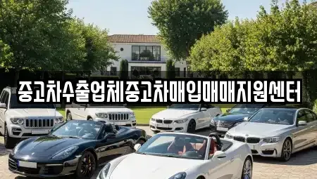 서울 종로구 신문로2가 중고차매입 전문 중고차수출업체중고차매입매매지원센터