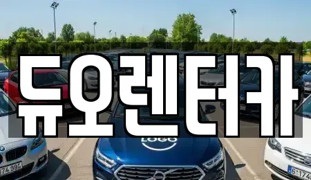 서울특별시 성동구 성수동1가 렌트카 전문 듀오렌터카