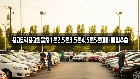 서울특별시 성동구 성수동1가 중고차 전문 중고트럭중고화물차1톤2.5톤3.5톤4.5톤5톤매매매입수출