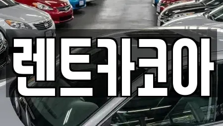 서울특별시 종로구 적선동 렌트카 전문 렌트카코아