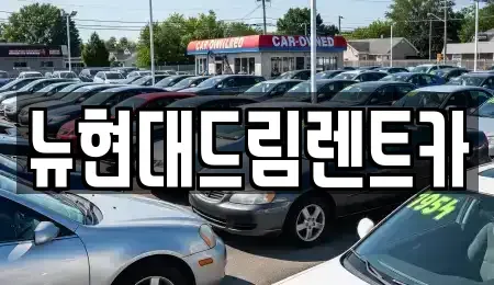 인천 계양구 귤현동 렌트카 전문 뉴현대드림렌트카