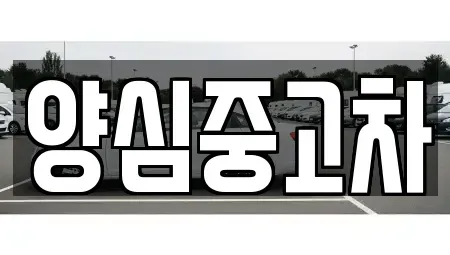 인천 계양구 귤현동 중고차 전문 양심중고차