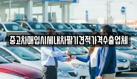 충남 당진시 정미면 중고차매입 전문 중고차매입시세내차팔기견적가격수출업체