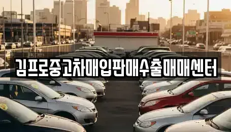 충북 음성군 금왕읍 중고차매매 전문 김프로중고차매입판매수출매매센터