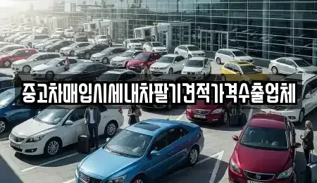 충북 음성군 금왕읍 중고차매입 전문 중고차매입시세내차팔기견적가격수출업체